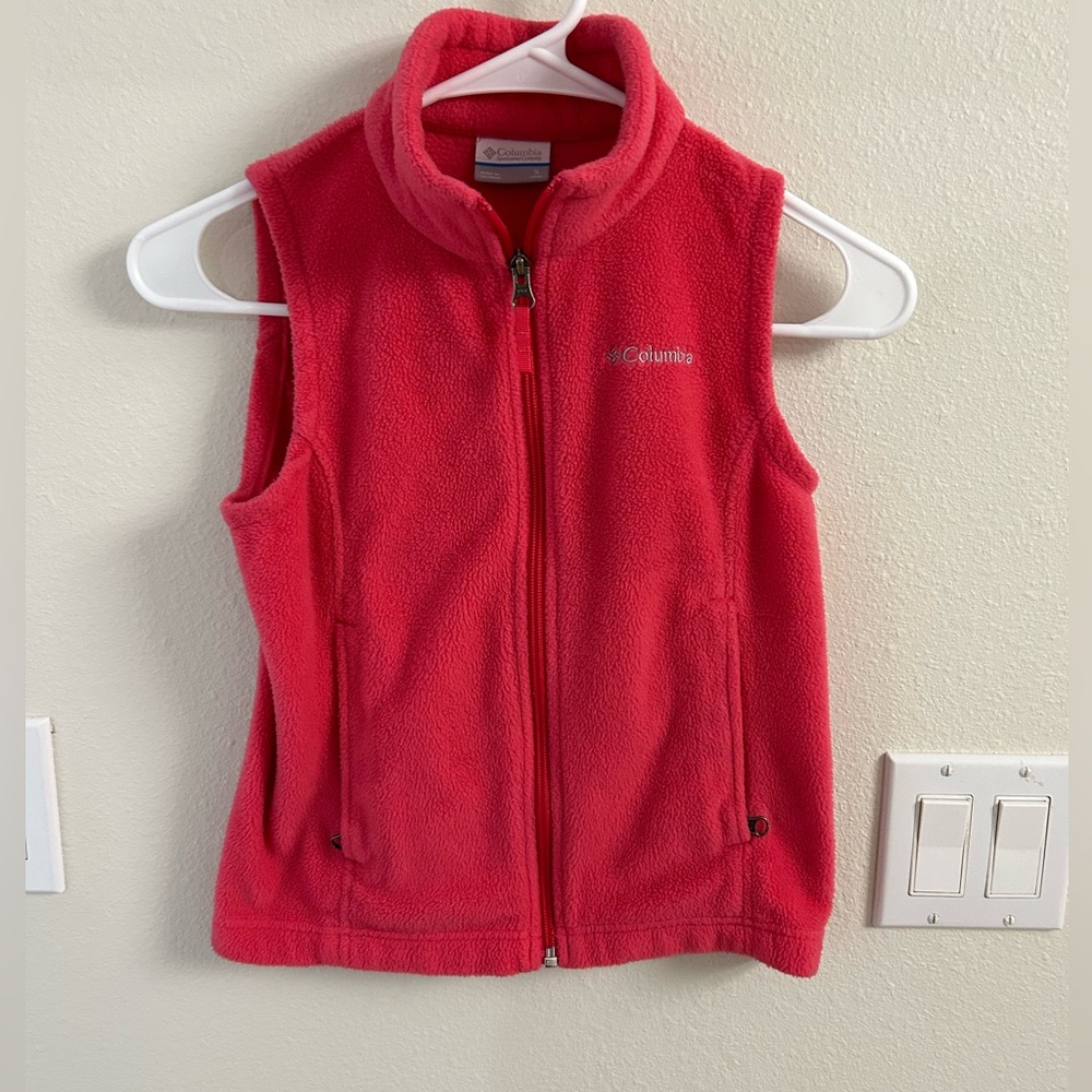 Girl’s Fleece Columbia Vest